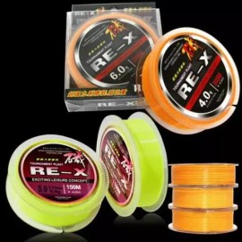 Gitabrandeu 원사 샤인빈 프리미엄원사 고강도 RE-X 바다원줄200m [오젠지라인(7호)] Wonsa Shine Bean Premium Yarn High Strength RE-X Sea Line 200m [Ozenji Line (No. 7)]