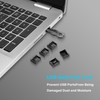 GINTOOYUN USB Port Lock Removable USB -A Port Blocker with