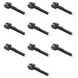 POPAPIE 10Pcs Flint Clipper Lîghter Replacement Wheel Stem,Black,Durable