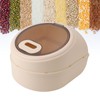 Rice Storage Container Airtight 11lb Damp Proof High Temperature Resistant
