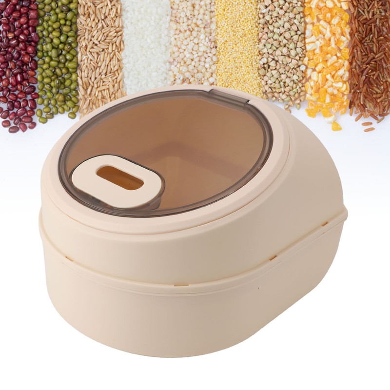 Rice Storage Container Airtight 11lb Damp Proof High Temperature Resistant