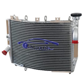 EGINCOOLER All Aluminum Radiator for 1998-2003 Kawasaki Ninja ZX9 ZX900 ZX9R 1999 2000 2001 2002