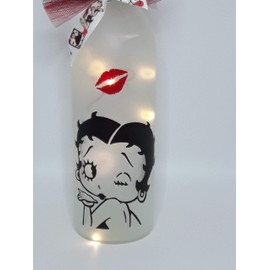 Betty Wine Bottle with Lights Gift Birthday Christmas