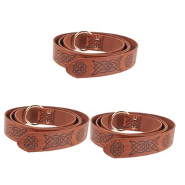 TOVINANNA Medieval Sword Belt for Cosplay and Costume Retro Renaissance Style Unisex Decorative Accessory for Parties and Themed Events