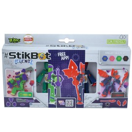 Zing StikBot Legendz 2pk Dominus & Raze Oni