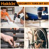 Torx Bit Set Hakkin 100mm Screwdriver Sets with Ratchet Driver