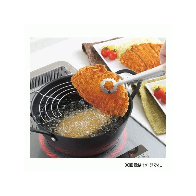 Fried Tongs, Stainless Steel