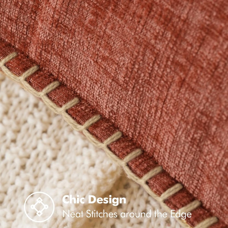 MIULEE Fall Pack of 2 Couch Throw Pillow Covers 20x20