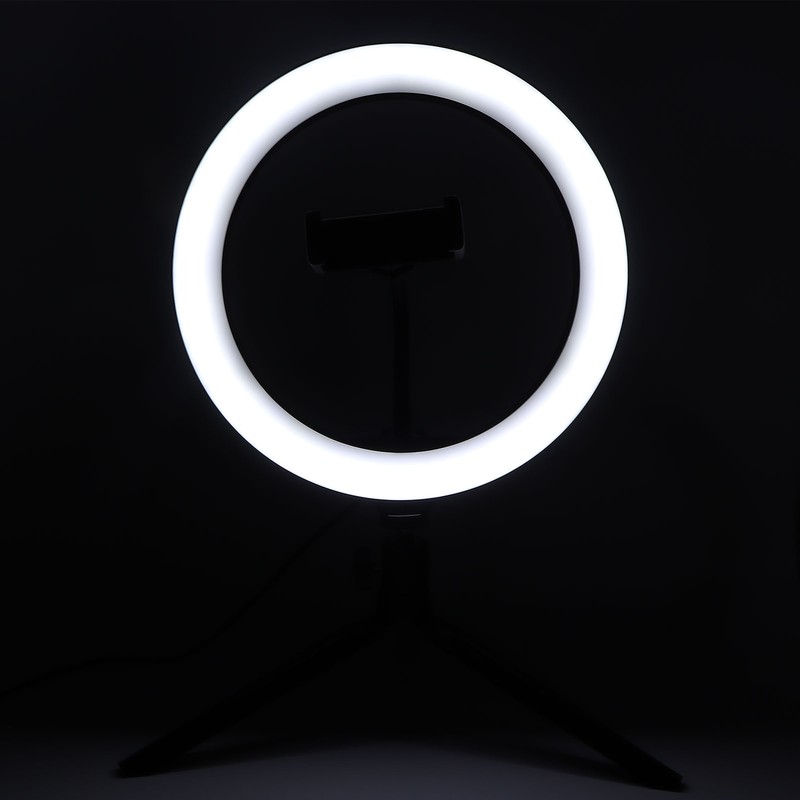 10 Inch Circle Fill Light Bright Dimmable LED Cellphone Round