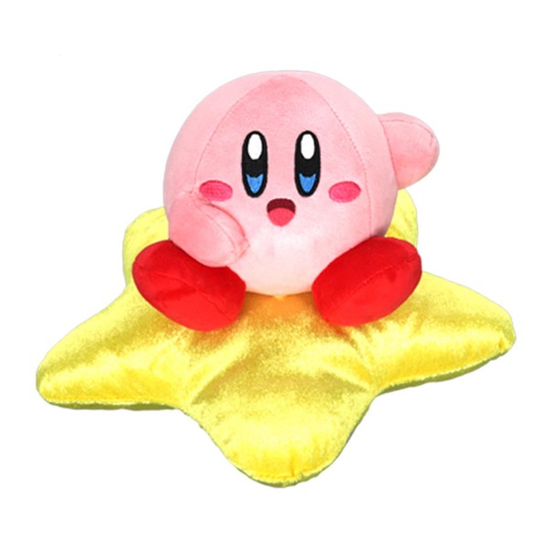 Furyu Kirby Star Seat Plush 10.5” – Adorable Pink Hero