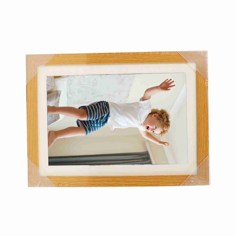 Wooden photo frame table oil painting storage box Kids Art