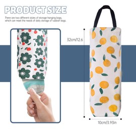 Betinyar 2Pcs Plastic Bag Holder, Grocery Bag Holder, Plastic Bag Storage Organizer, Plastic Bag Holders for Grocery Bags