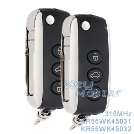 KeyMaster 2 Smart Remote Key Fob 315MHz for Bentley Continental GT GTC 2005-16 KR55WK45032