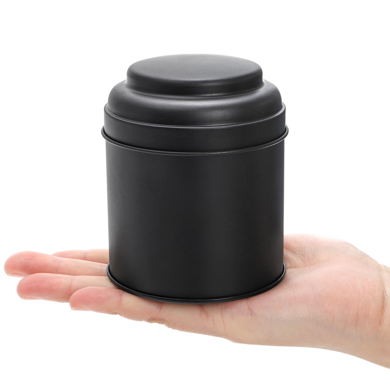 Lawei 9 Pack Tea Tin Canister with Airtight Double Lids,
