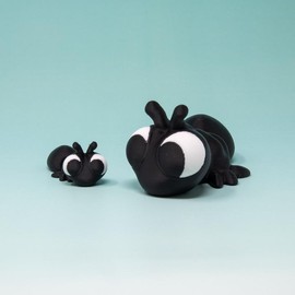 Pocket Pal Flexi Ant — Mini & Large Articulating Fidget Toy, Handmade & 3D Printed, Perfect for Stress Relief and Sensory-Friendly Play - Size: Mini (~2 inches)