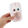 FOMIYES Automatic Toothpaste Dispenser Wall Mounted Toothpaste Holder Cute Bunny