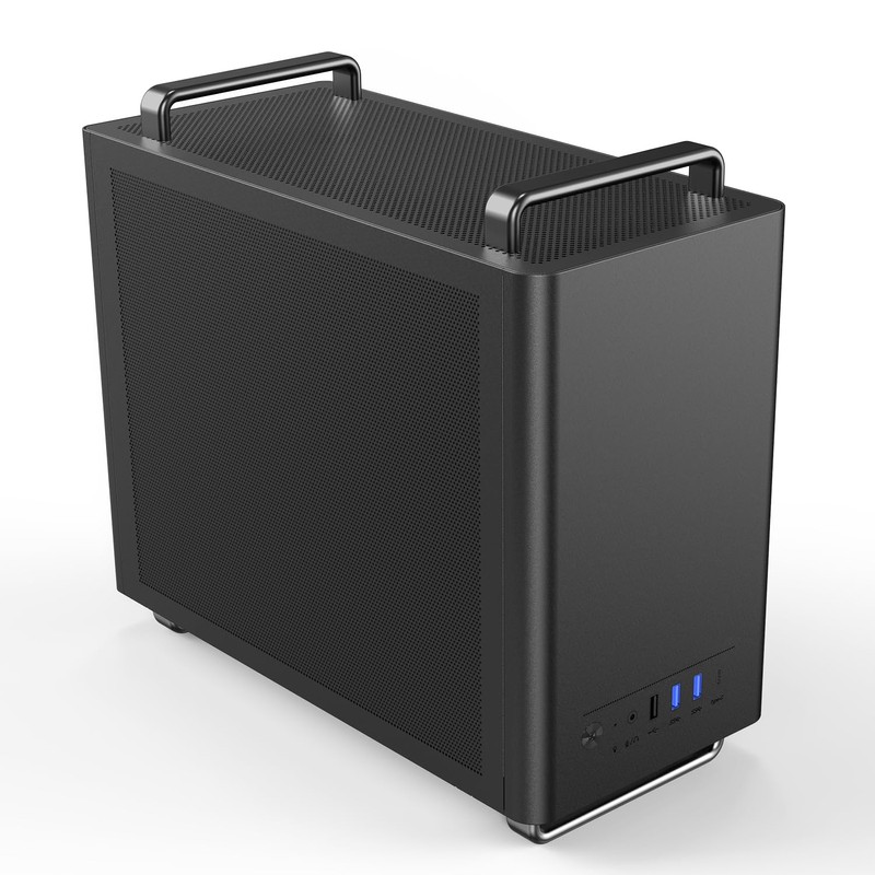 Micro ATX Case, MATX PC Case with Handle for ITX