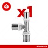 BOOPARTS 20-20-16mm Multilayer Crimping Multi-Layer Tee Reduced Crimping Connector for