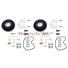 soillar 2PCS Fit Yamaha V-Star 1100 XVS1100 99-08 2009 Carburetor