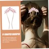 Outanaya U Shaped Rhinestone Hair Pin for Women Elegant Wedding