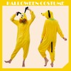 NEWCOSPLAY Unisex Adult Pluto Onesie Pajamas Animal One Piece Costume