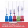 Yooshi Juego Brocas De Uñas Lima Juego Pulidor Drill Cerámica