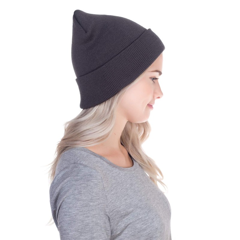 parte superior Level Beanie Gorra unisex con puño de calavera,