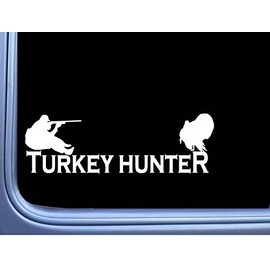 EZ-STIK Turkey Hunter L788 8 inch Sticker Box Call Slate Decoy Decal