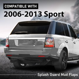 G-PLUS 4PCS Mud Flaps Splash Guards Mudguards Mudflaps with Hardware Compatible with Land Rover Range Rover Sport L320 2006-2013 Front LH RH & Rear LH RH
