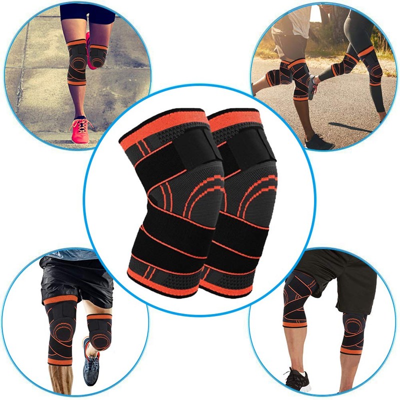 Rodillera Deportiva Estabilizadora de Rodilla Manga de Compresi?n Apoyo