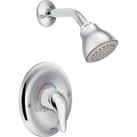Moen TL181 Chateau Single Handle PosiTemp Pressure Balanced Valve Trim with Metal Lever Handle, Chrome