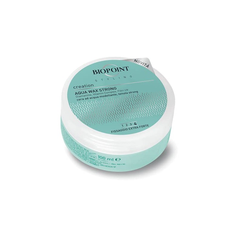 BIOPOINT jar Wax sculptor aqua strong 100 ml. - hair
