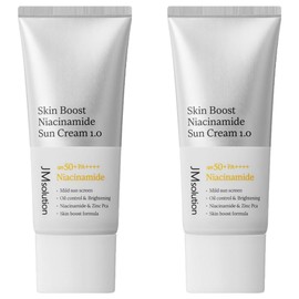 JM Solution Skin Boost Niacinamide Sun Cream 1.0 SPF50+ PA++++, 30ml, 2 pieces / 제이엠솔루션 스킨 부스트 나이아신아마이드 선크림 1.0 SPF50+ PA++++, 30ml, 2개