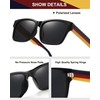 Loycco Acetate Sunglasses Polarized UV Protection Trendy Designer Sun Glasses