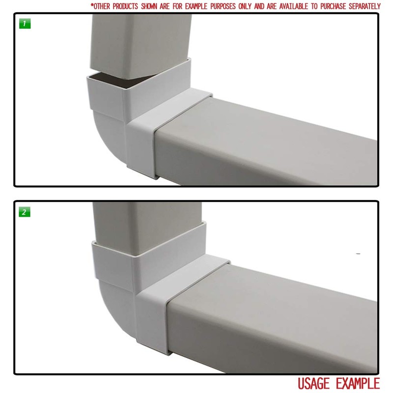 Kair 90 Degree Vertical Elbow Bend 110mm x 54mm -