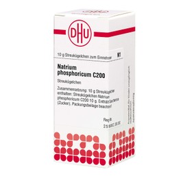 DHU Sodium Phosphoricum C200 Scattering Balls 10 g Globules