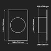 6 Inch / 150 mm Pack of 2 Duct Connector