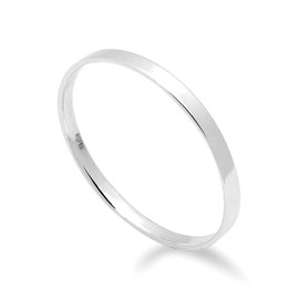 925 sterling silver 2mm flat band rings in sizes G-Z (M)