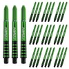 WINMAU Prism Force Green Medium Polycarbonate Dart Stems (Shafts) -