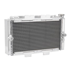 GTGMOTO 3-Row Aluminum Radiator Fit Yamaha 2004-2009 Rhino 450/2004-2007 Rhino 660 NEWRadiator Processing: Aluminum Brazed