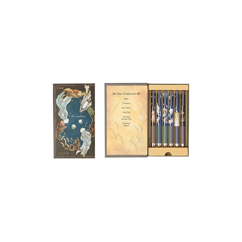 PILOT LJP150S4U-6CCG Gel Ink Ballpoint Pen, Juice Up, Classic Glossy