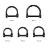 [Leather King] Hand Ring (D), Screw Type (Black Nickel) 0.8