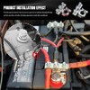 2PCS Battery Terminal Connectors, Battery Cable Terminal End, Universal 12V
