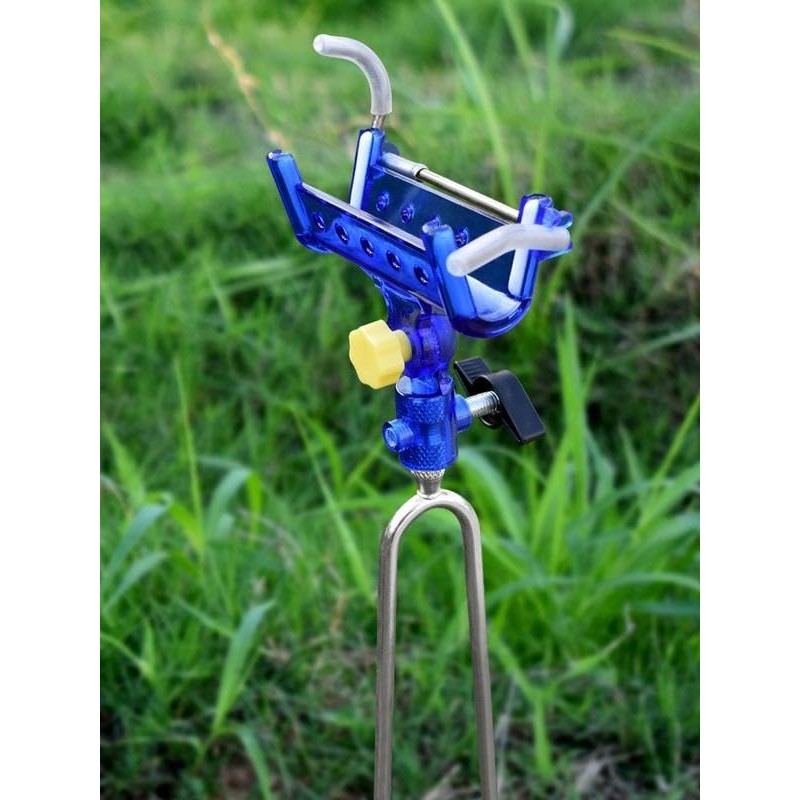 2 Pack Heavy Duty Thick Metal Catfish Rod Holder, Bank