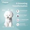 Prepaw Premium Pet Grooming Kit with Vacuum, 11000Pa Suction Power,