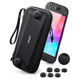 JEMDO Portable Slim Carrying Case for Switch 2, Hard Shell Travel Case