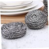 GRIRIW Stainless Steel Dish Sponges 6 Pack Dish Washing Sponges