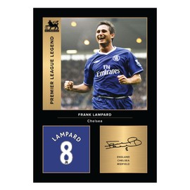 Icons Wall Art Frank Lampard Chelsea Legends Signed A4 Printed Photo Picture Display Gift For Chelsea Fans Digitally Reproduced Signature Unframed