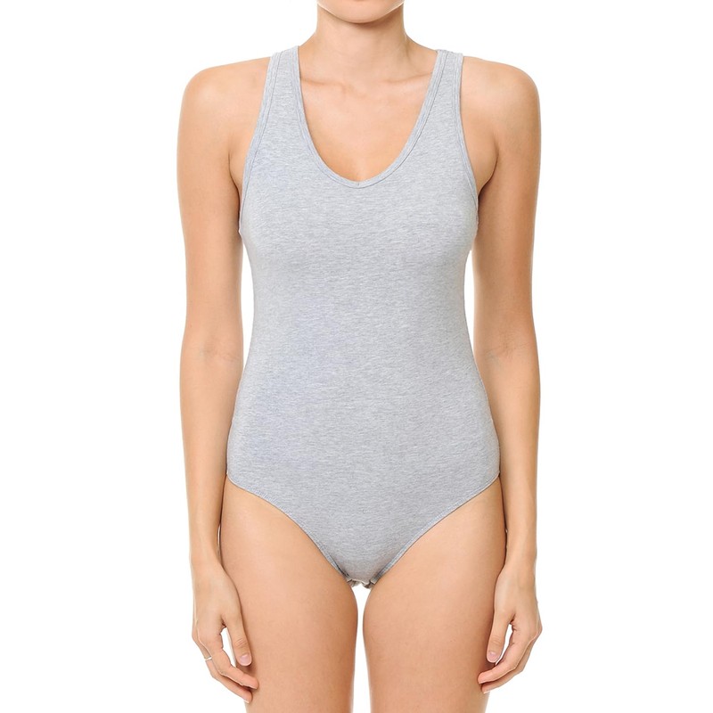 HATOPANTS - Body sin mangas para mujer, con espalda cruzada,