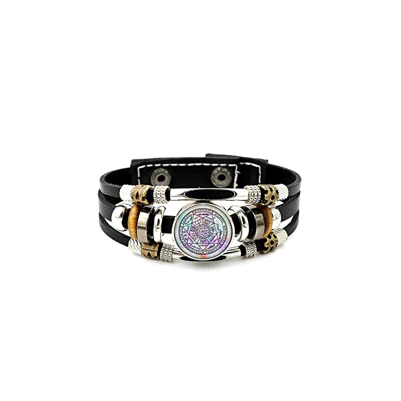 Cioaqpyirow The Seals of Seven Archangels Bracelet Religious Talisman Bracelet